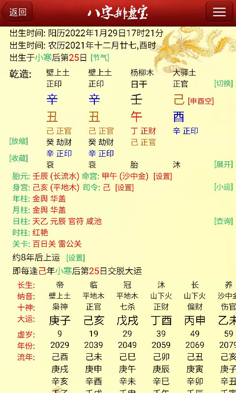 八字排盘宝截图3