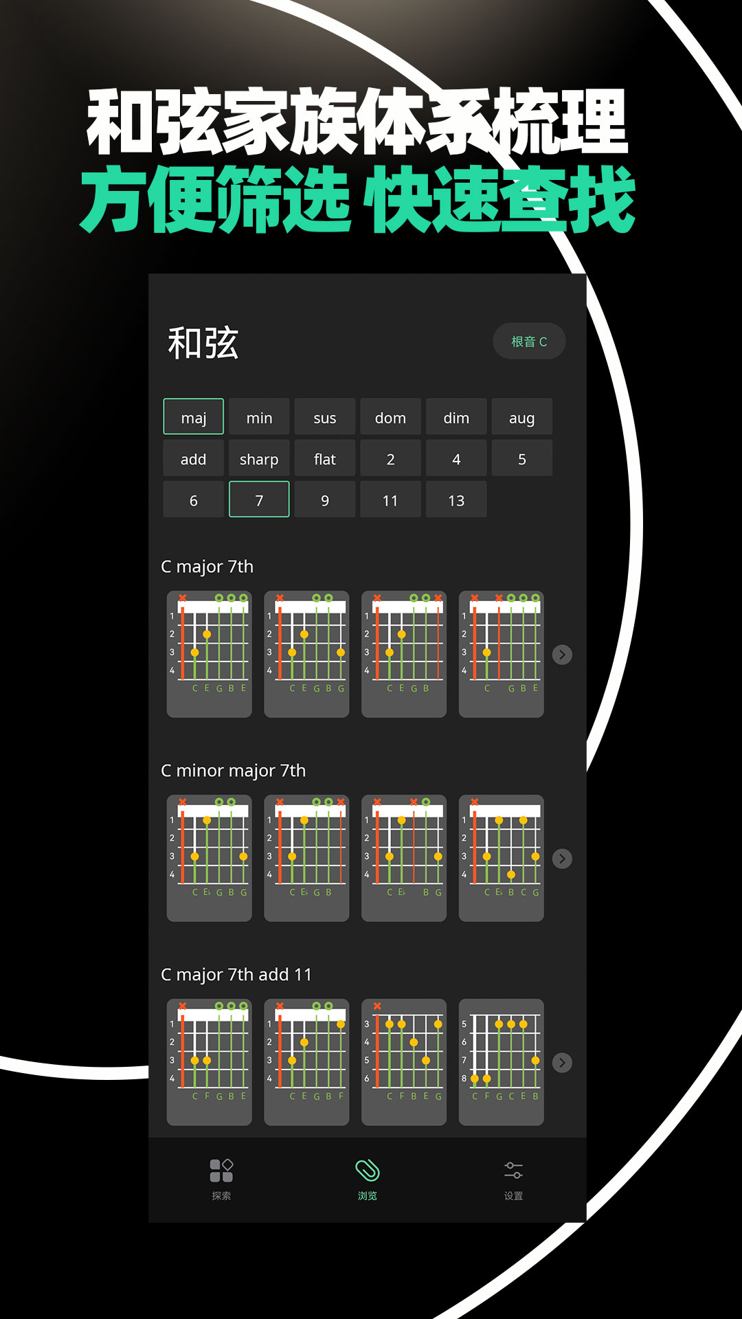 吉他和弦大全截图2