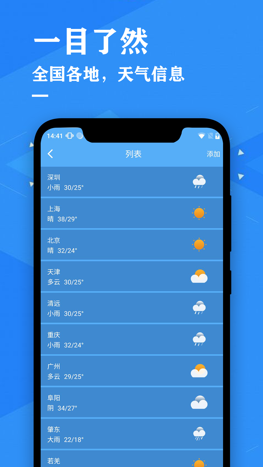 天气预报降雨预警截图3