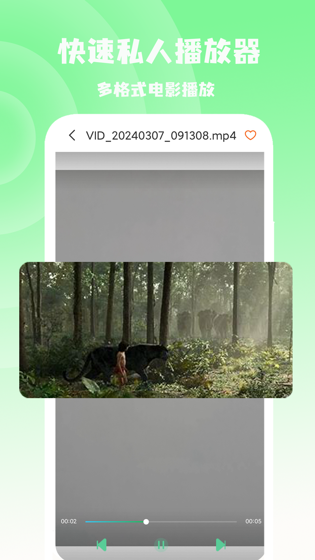快速私人播放器截图2