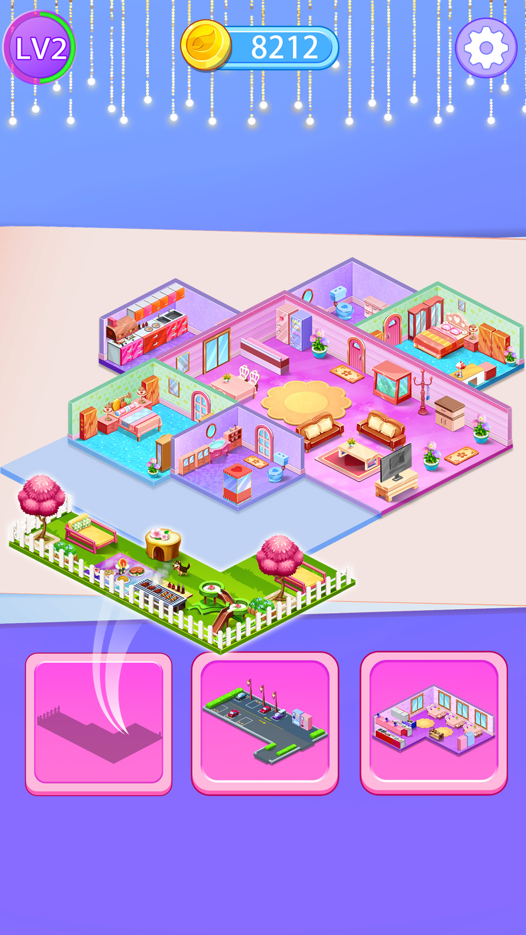 公主娃娃屋装饰大改造截图3