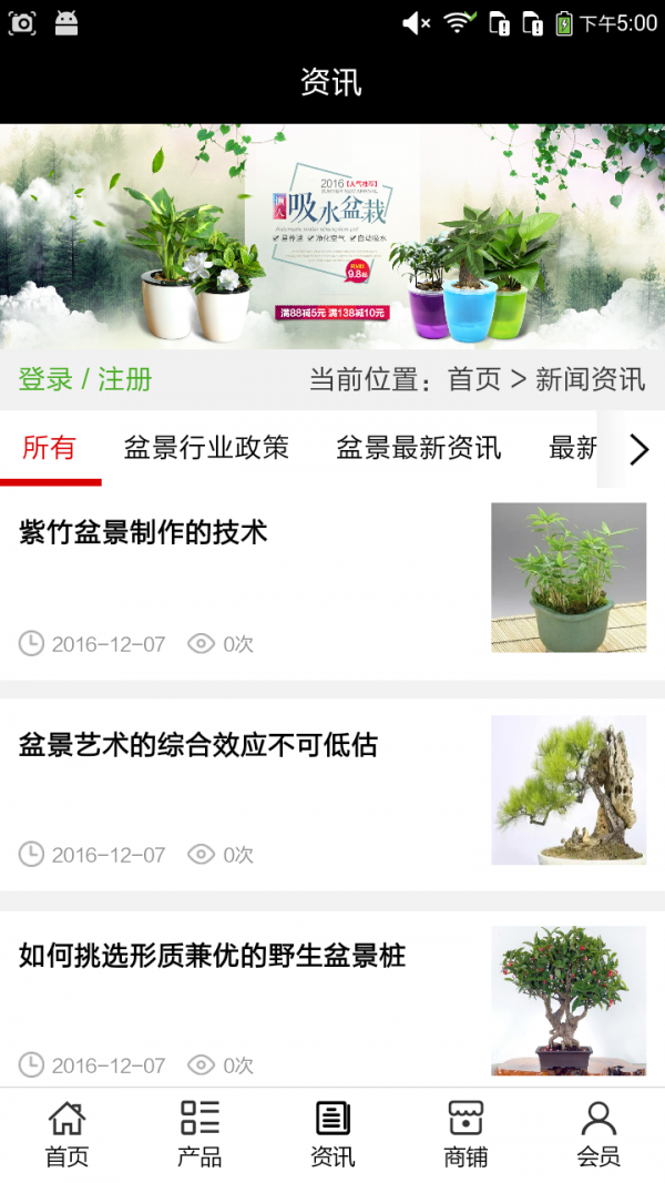 园林盆景截图2