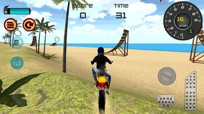 热力沙滩摩托3D截图2
