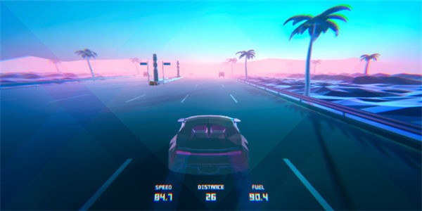 科幻公路赛车3D截图1