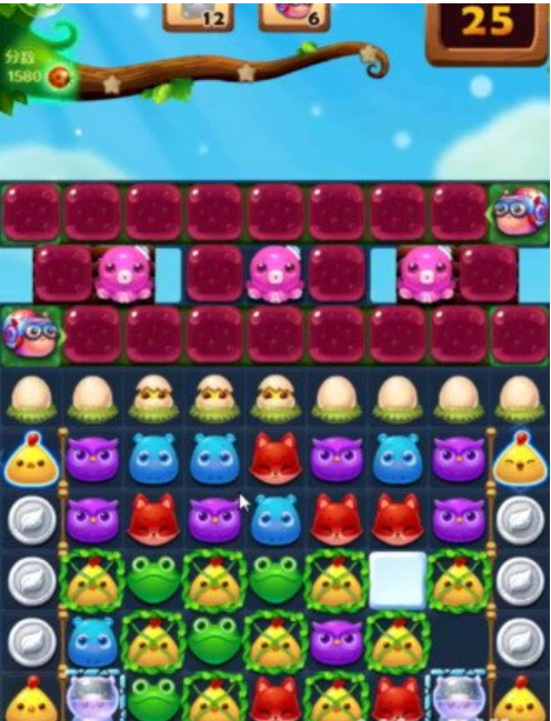 开心消消乐5376关怎么过