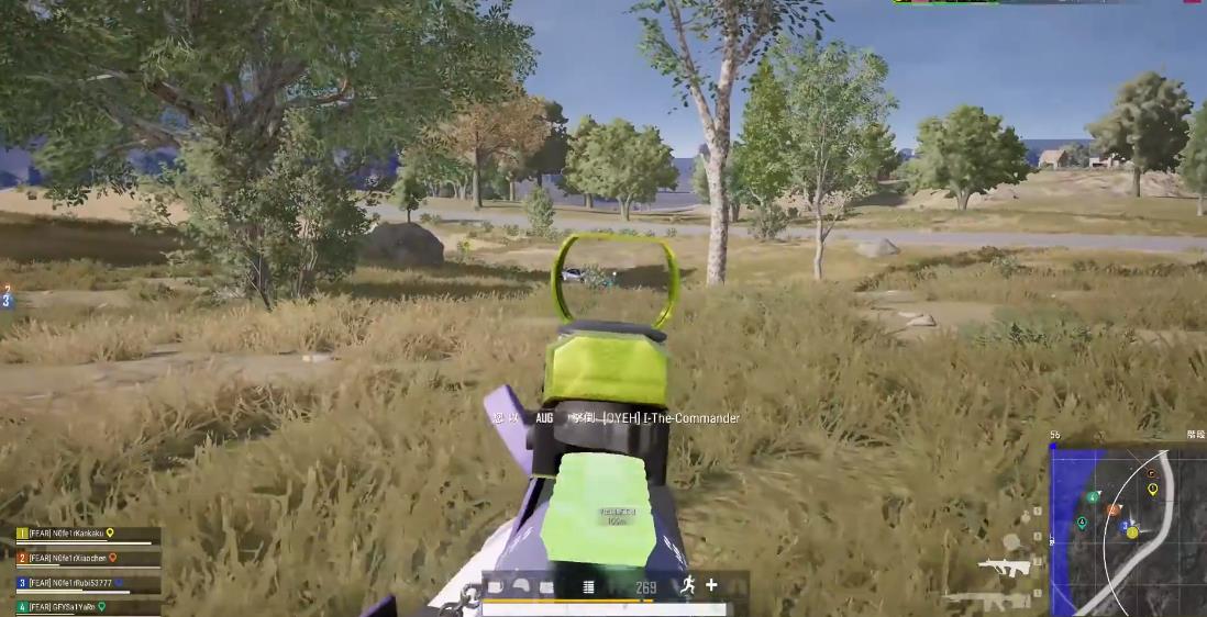 绝地求生为什么要侧身打