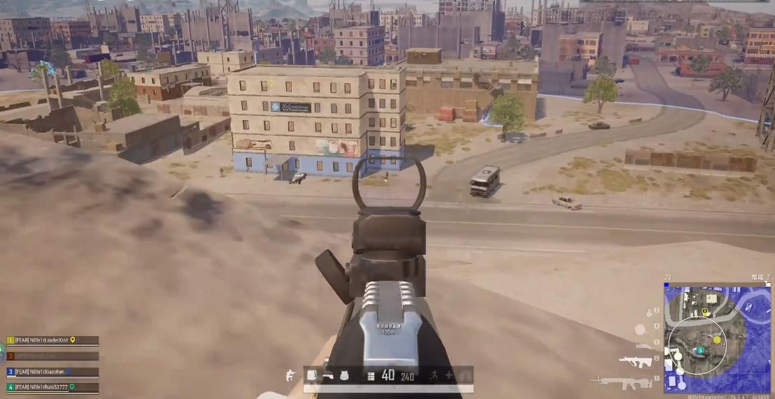 绝地求生为什么要侧身打