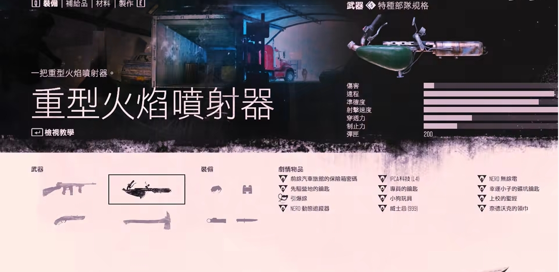 往日不再高级武器在哪捡