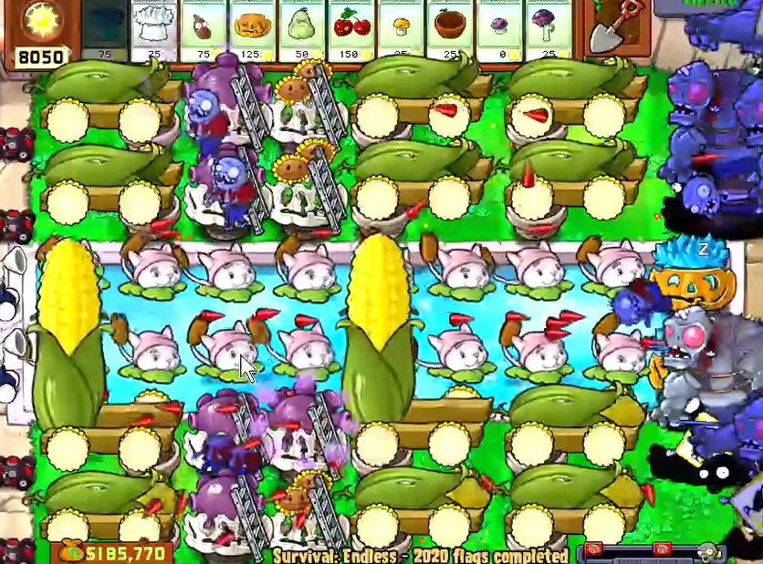 植物大战僵尸无尽模式开始怎么打