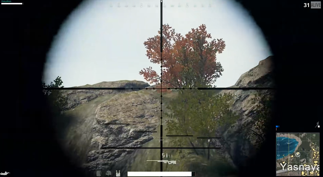 绝地求生怎么把枪转圈