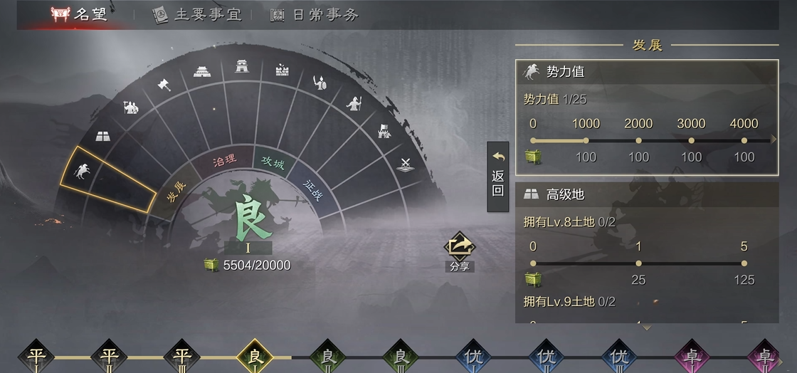 率土之滨怎么加声望值