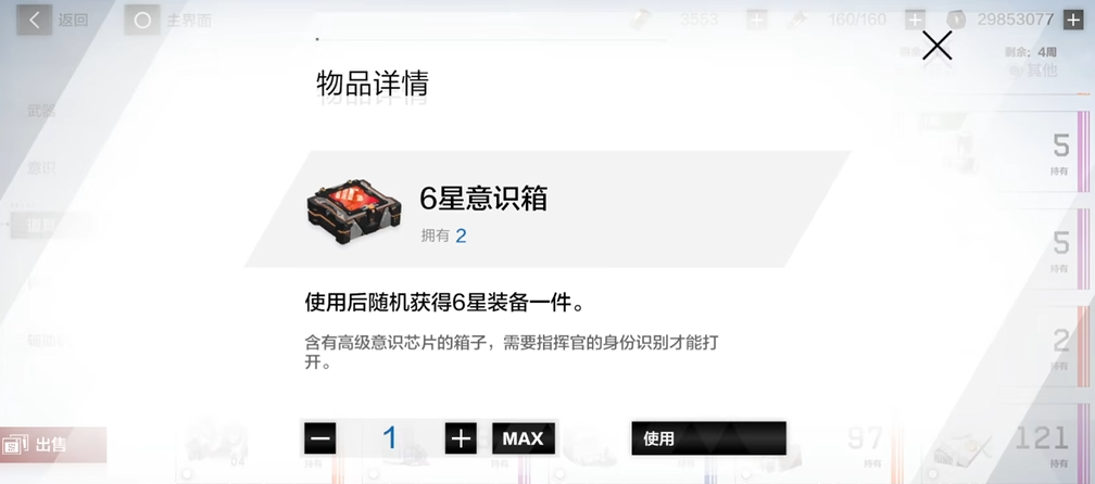 战双帕弥什里用什么意识