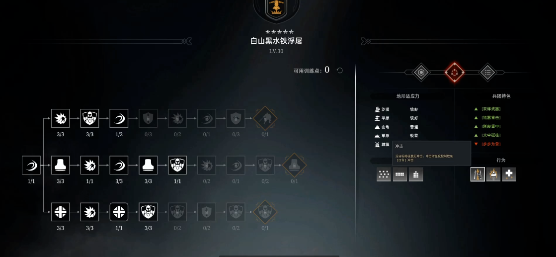 战意白山黑水铁浮屠怎么加点