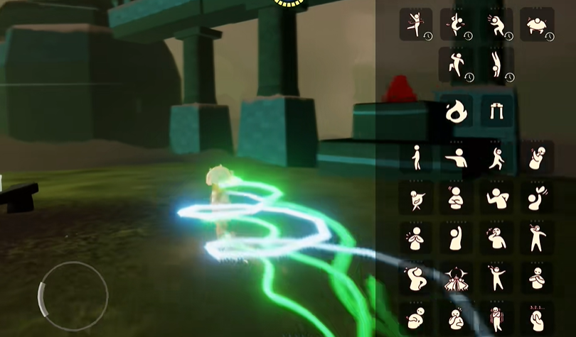 光遇如何让自己一直转圈