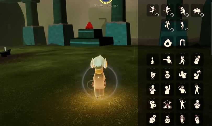 光遇如何让自己一直转圈