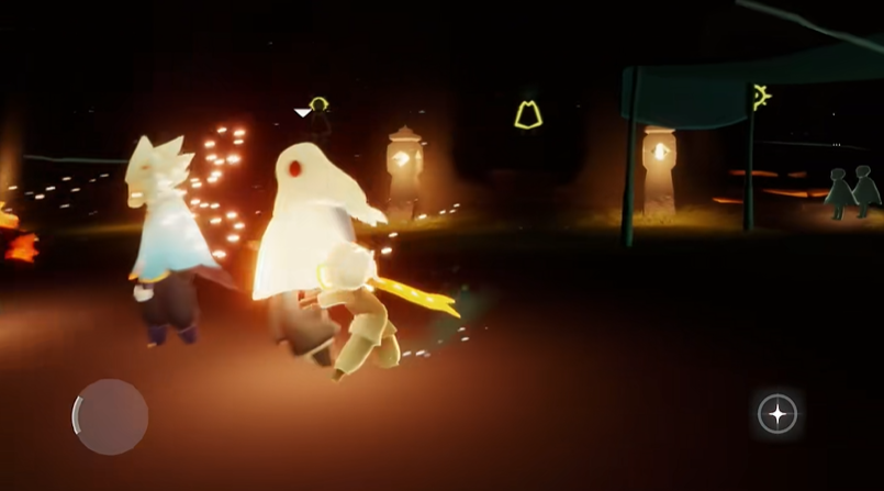 光遇如何让自己一直转圈