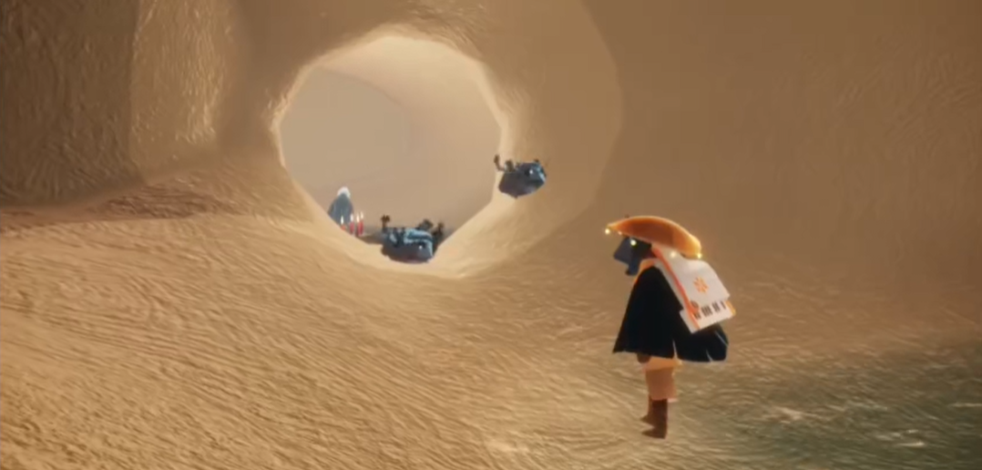 光遇进螃蟹洞如何自救 光遇进螃蟹洞如何自救