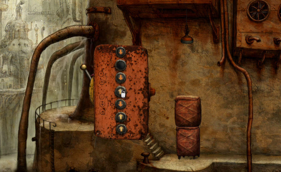 机械迷城怎么把两个箱子分开