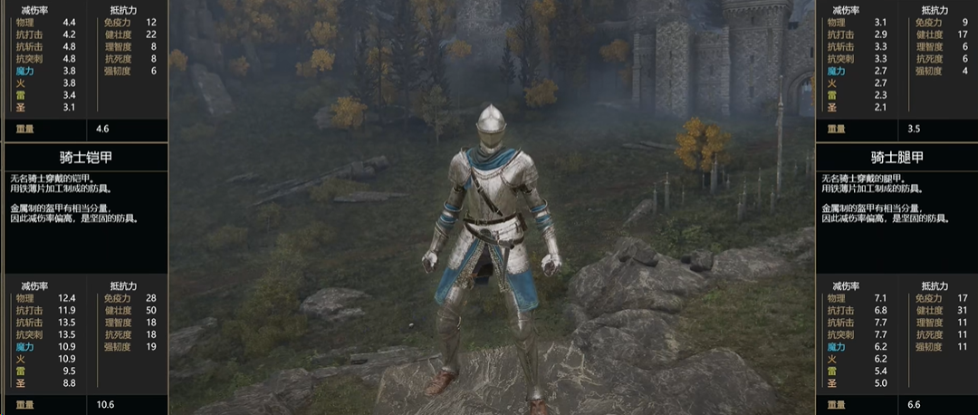 艾尔登法环前期套装推荐哪些