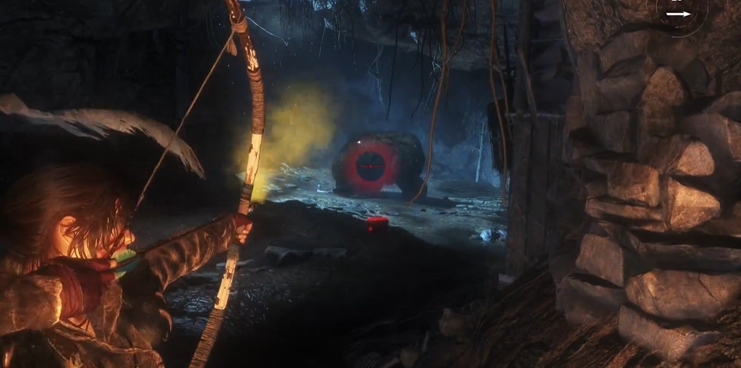 古墓丽影崛起熊怎么过