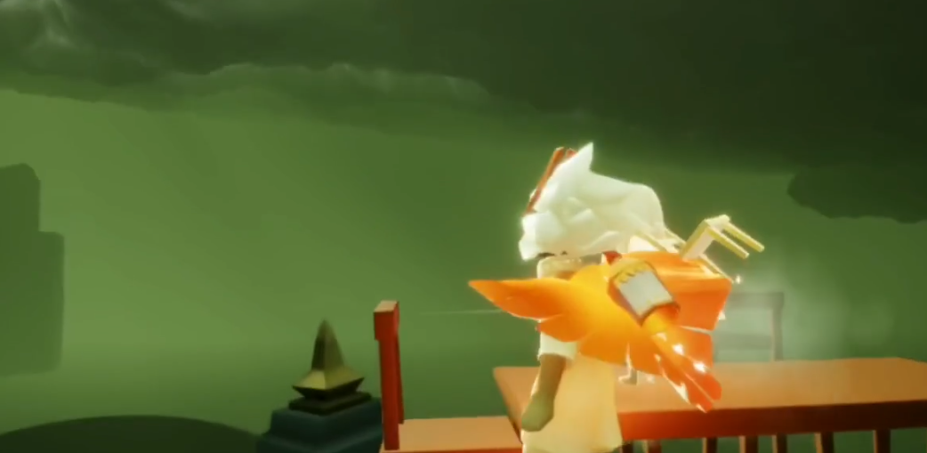 光遇如何飞墓土的云