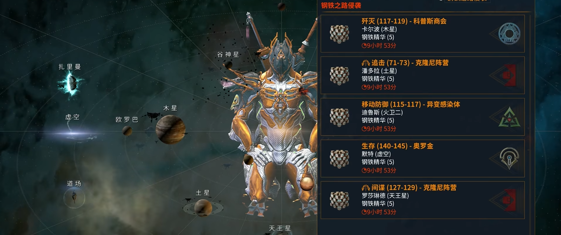 星际战甲刷经验哪里快 星际战甲刷经验哪里快