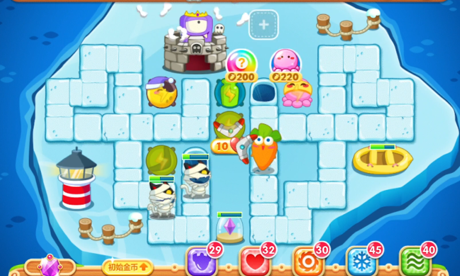 保卫萝卜2攻略133关怎么过