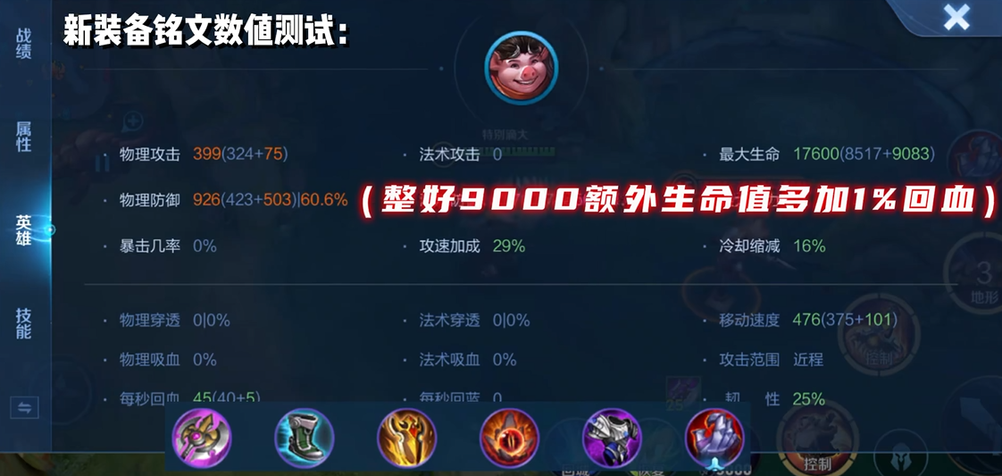 王者荣耀猪八戒怎么出装