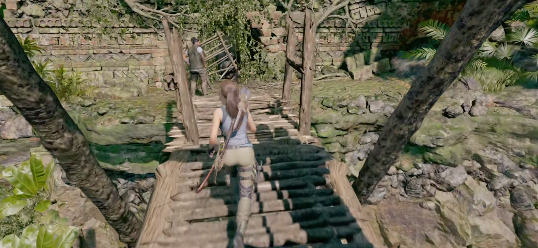 古墓丽影崛起怎么过断桥