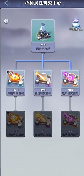 口袋奇兵元素科技塔在哪里