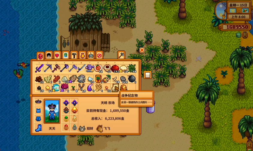 星露谷物语姜岛海盗的妻子在哪里