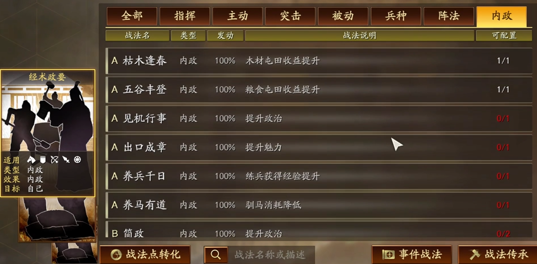 三国志战略版觉醒有什么战法