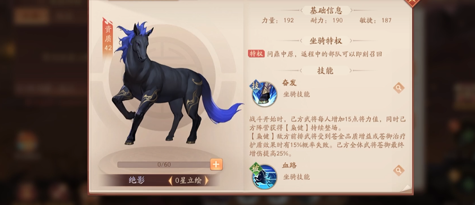 少年三国志2什么战马实用