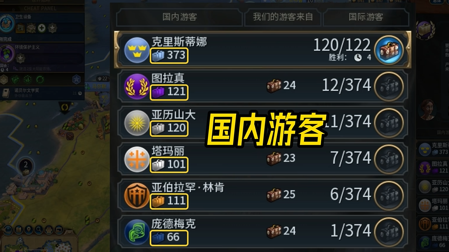 文明6文化胜利条件有哪些