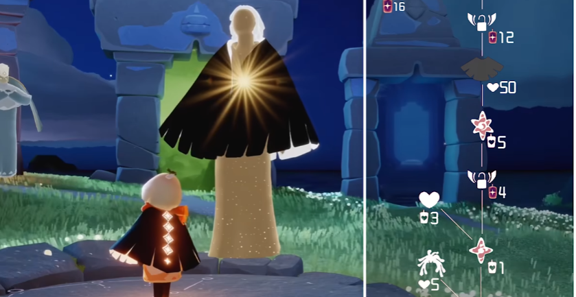 光遇黑斗灯笼裤怎么搭配