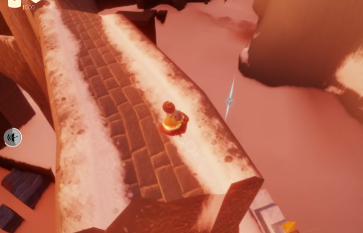 光遇在晨岛怎么遁地