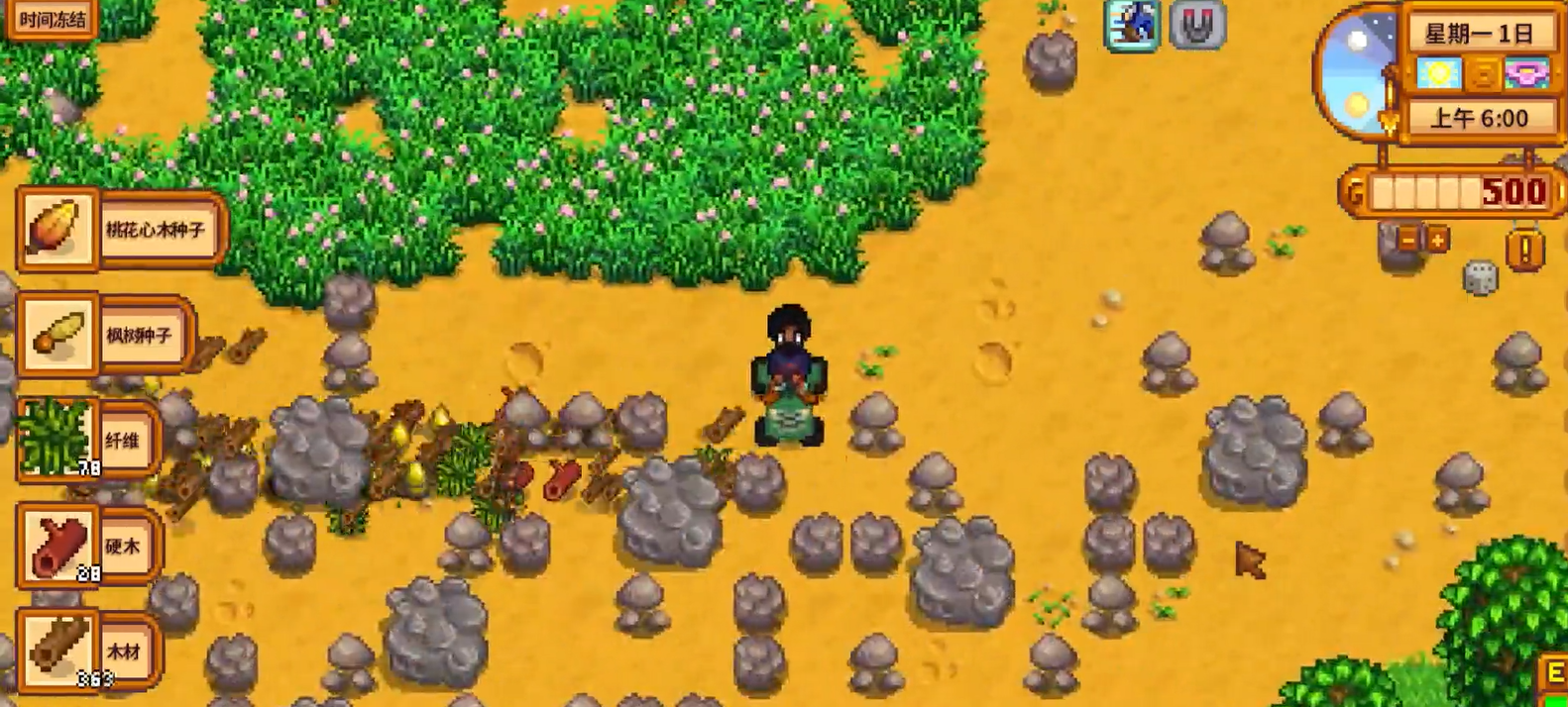 星露谷物语硬木在哪里刷