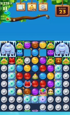 开心消消乐228关怎么过