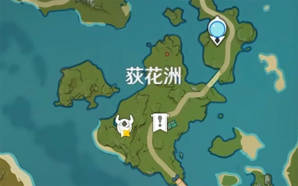 原神荻花洲三个岩柱怎么同时开