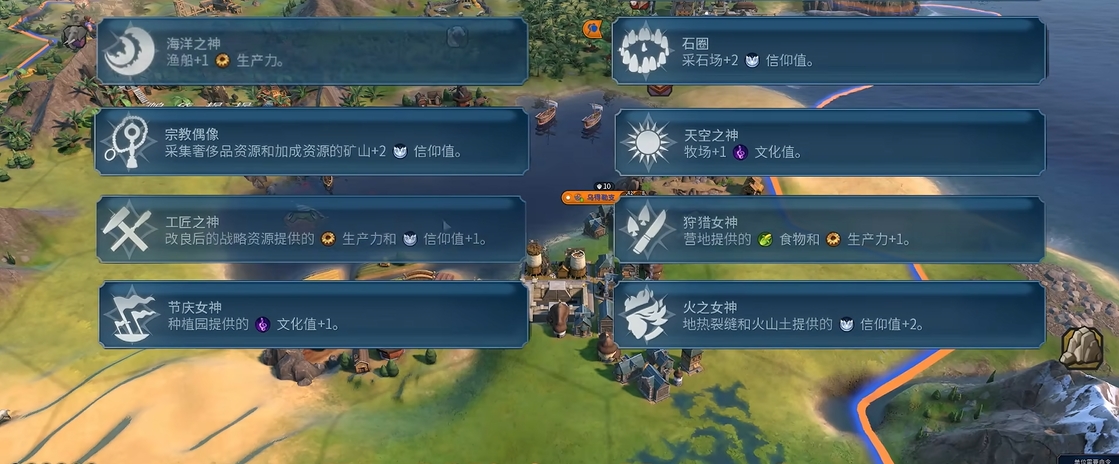 文明6巴比伦万神殿选什么