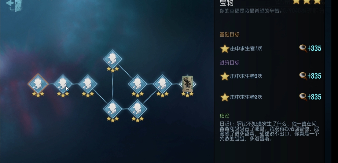 第五人格爱哭鬼推演日记怎么过