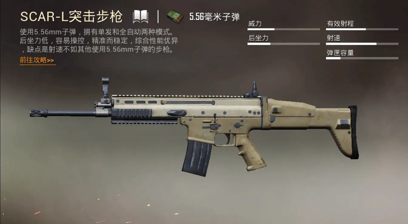 绝地求生什么武器适合全自动