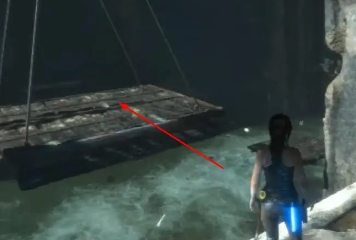 古墓丽影横梁那关怎么过