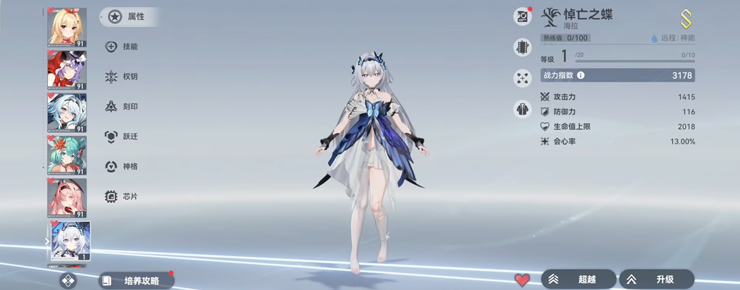 深空之眼海拉sss提升大吗