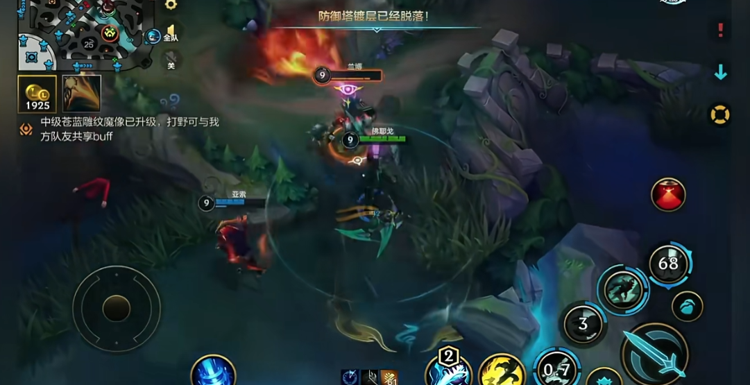 英雄联盟手游如何控制兵线