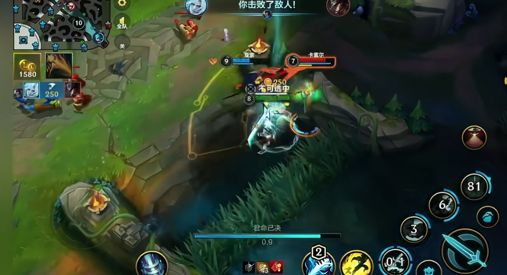 英雄联盟手游如何控制兵线