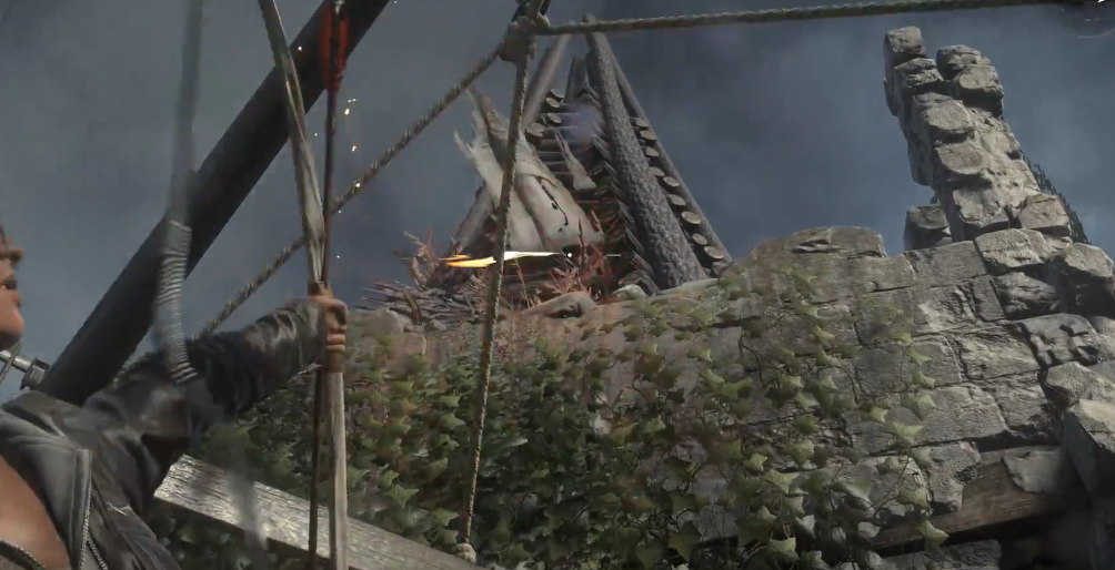 古墓丽影崛起火焰箭矢怎么用