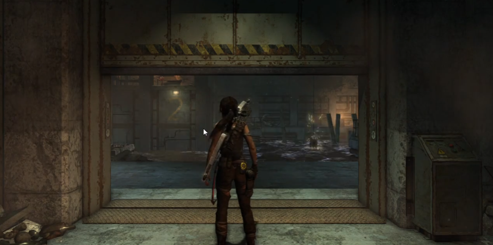 古墓丽影9水里有电那关怎么过