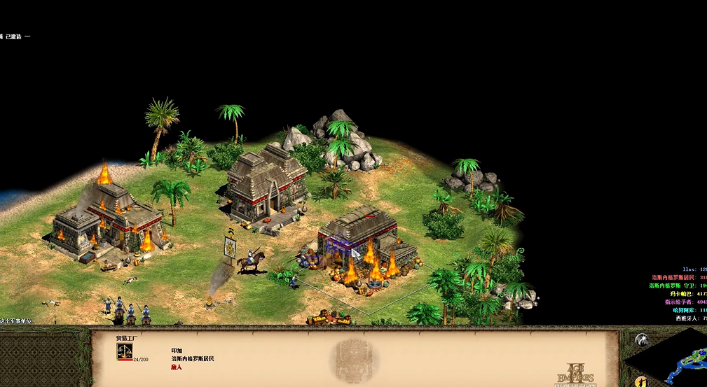 帝国时代2黄金国食人族怎么过