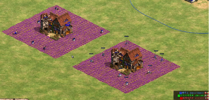 帝国时代2如何让农民自动种田